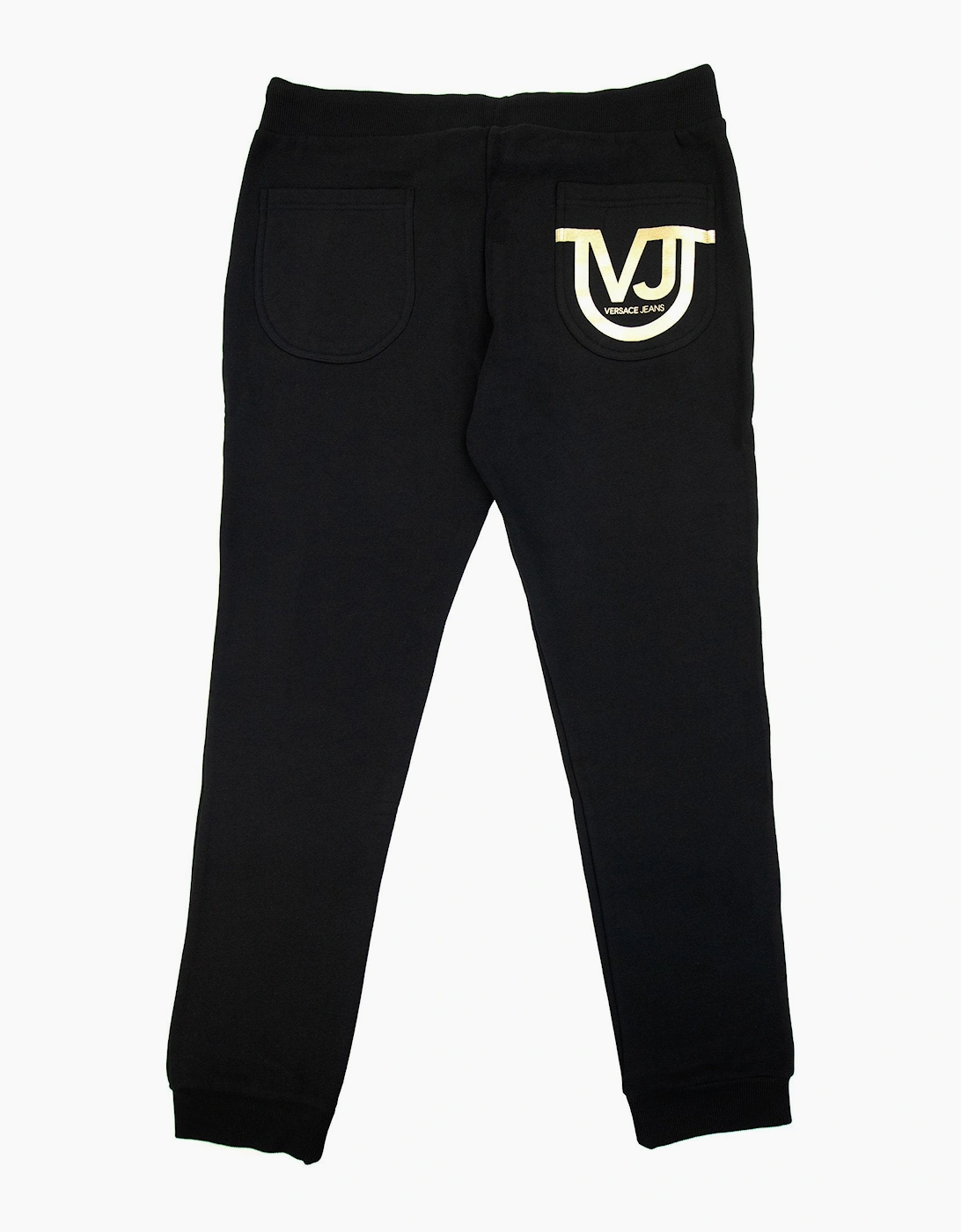 Versace Jeans Vj Back Pocket Logo Bottoms Black