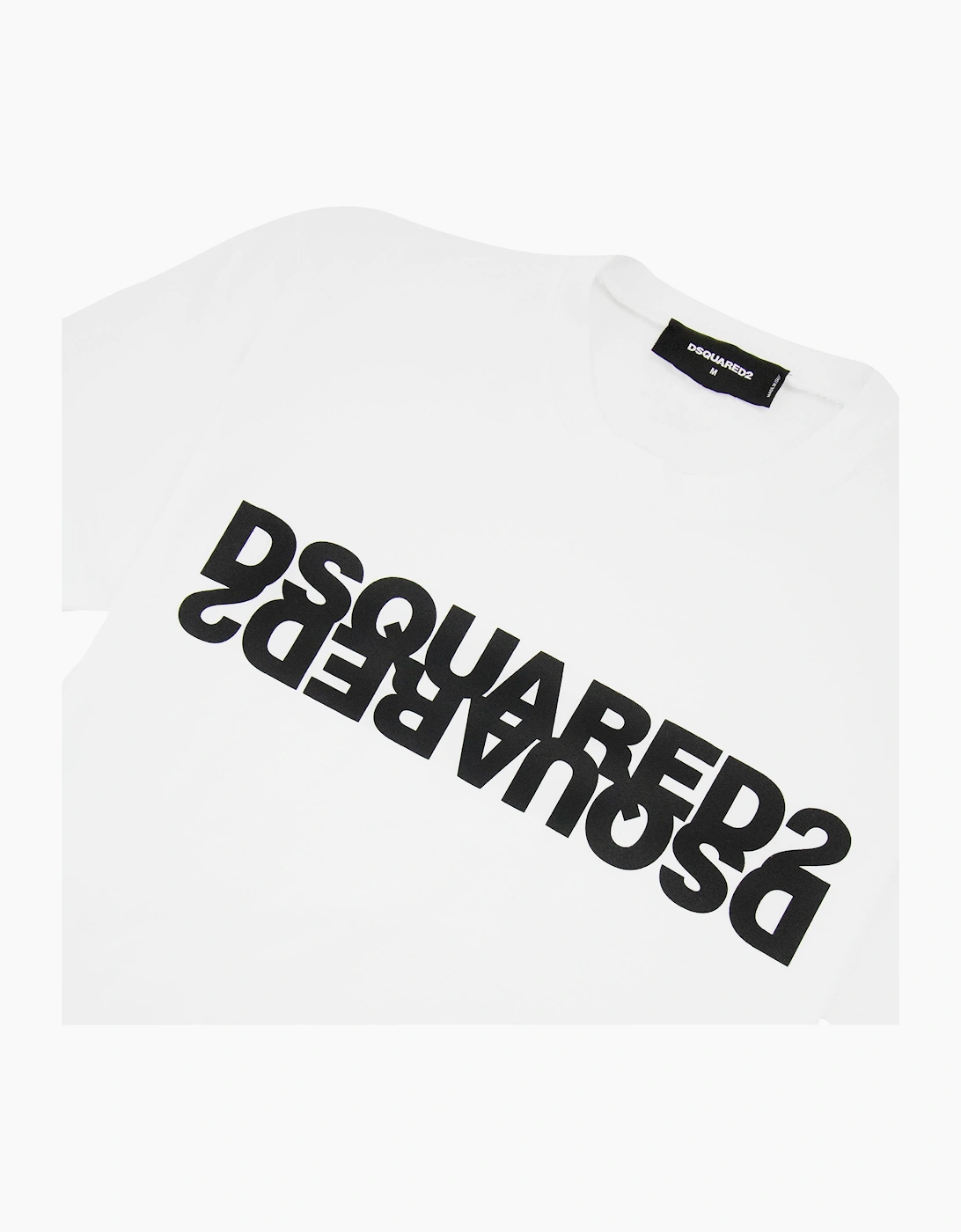 Dsquared2 Mirror Logo Tshirt White