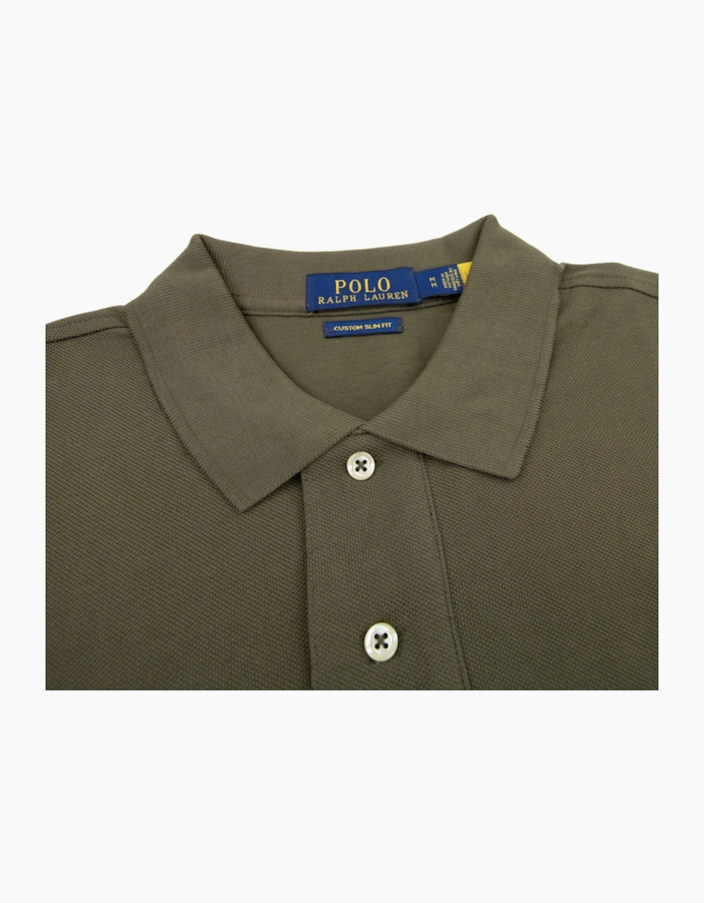 Polo Ralph Lauren Custom Slim Fit Polo Green