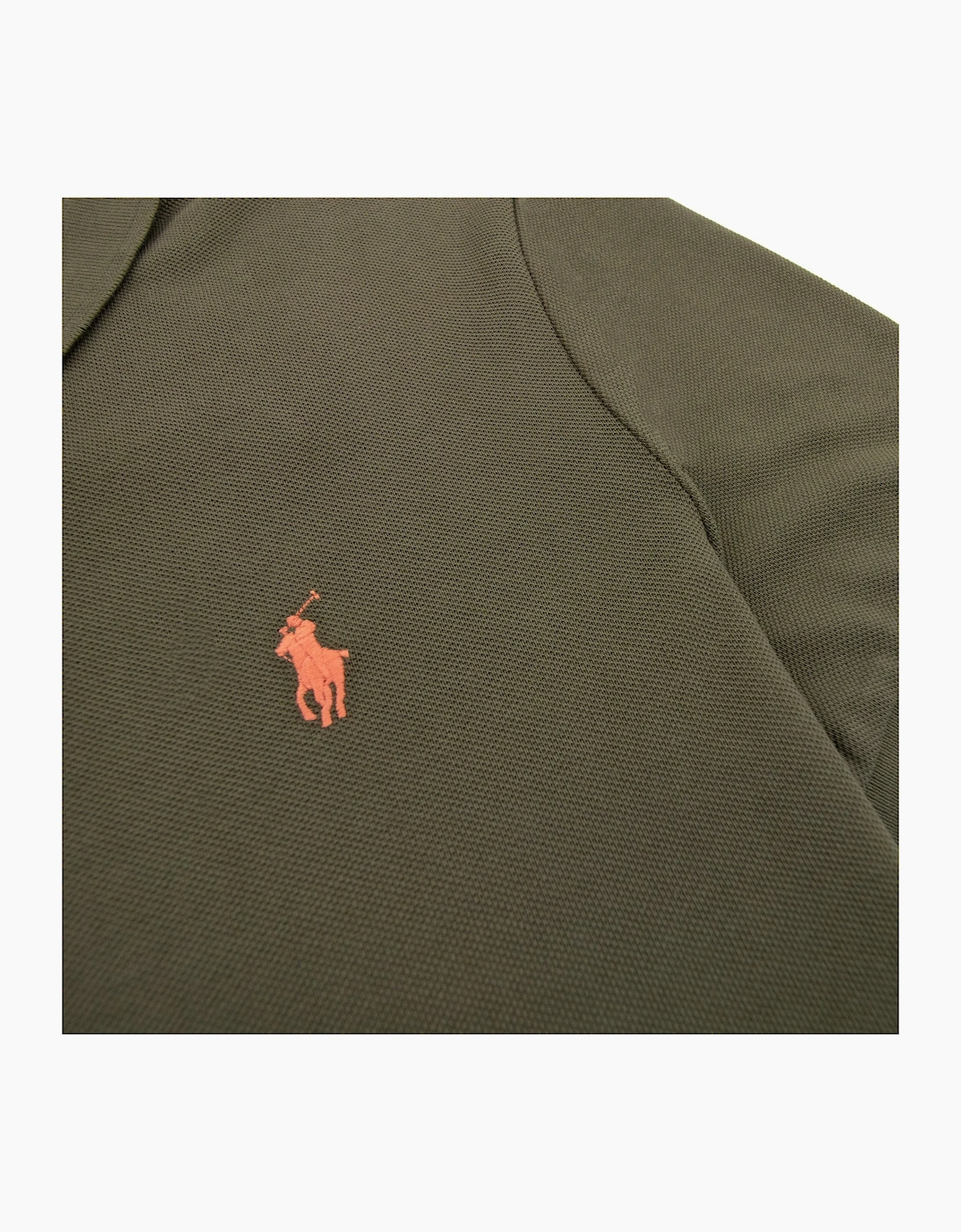Polo Ralph Lauren Custom Slim Fit Polo Green