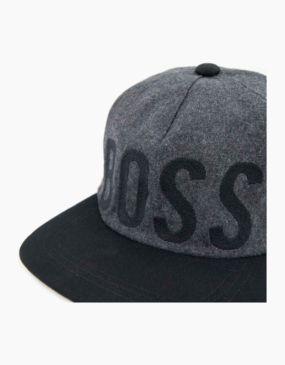 Hugo Boss Kids Front Logo Ball Cap Dark Grey