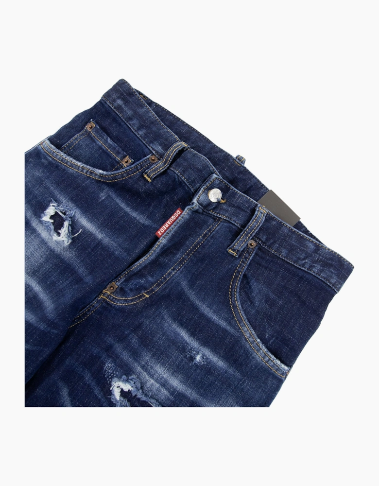 Dsquared2 Front Patch Skater Jean Denim 470