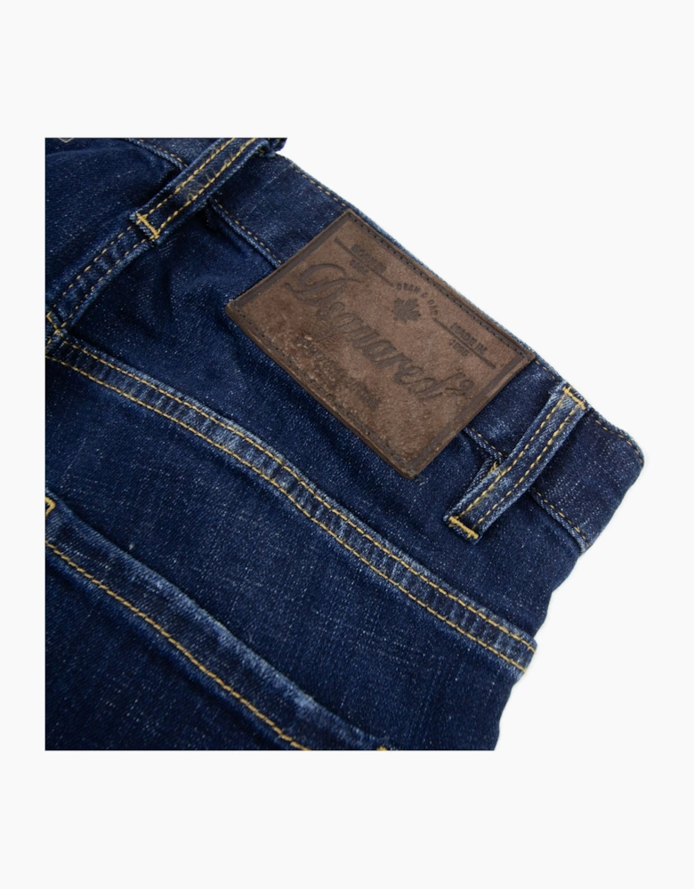 Dsquared2 Front Patch Skater Jean Denim 470