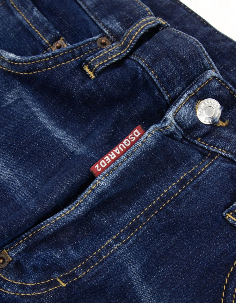 Dsquared2 Front Patch Skater Jean Denim 470