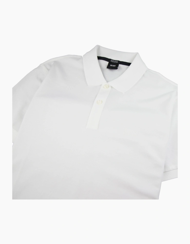 Hugo Boss Pallas Short Sleeve Polo Shirt White