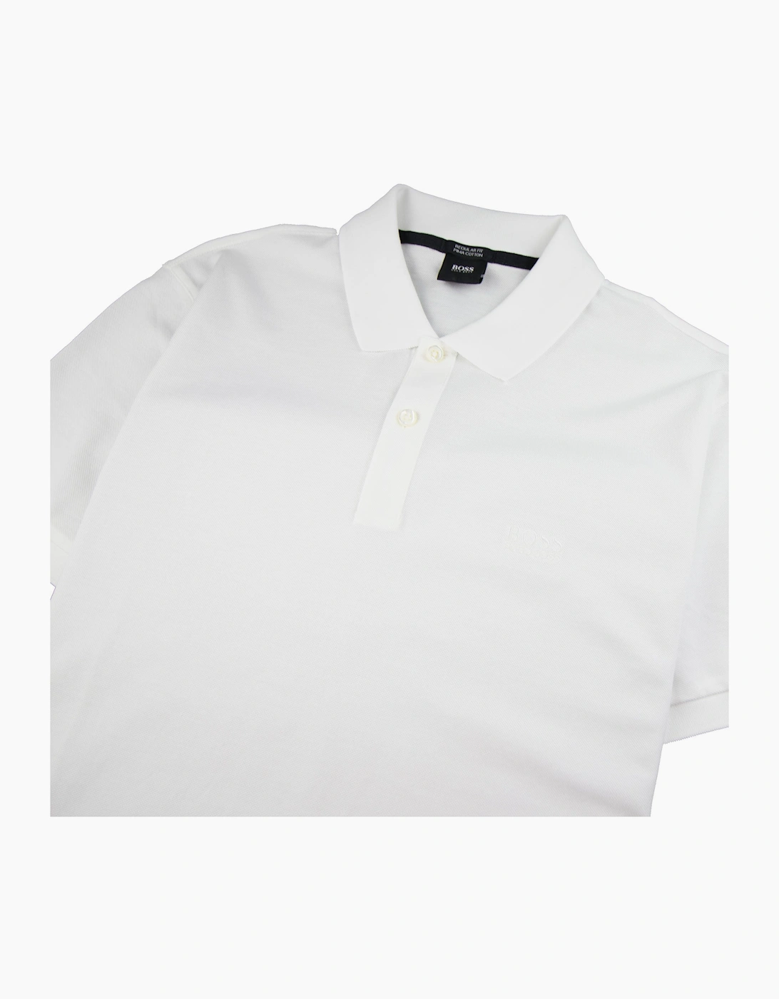 Hugo Boss Pallas Short Sleeve Polo Shirt White