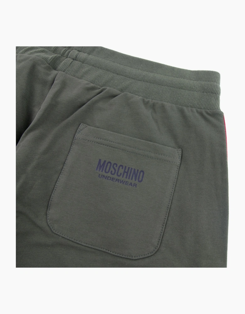 Moschino Underwear Logo Tape Shorts Khaki 0430