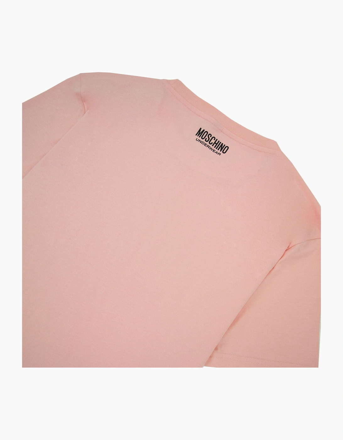 Moschino Underwear Tape Logo T-shirt Pink 0227