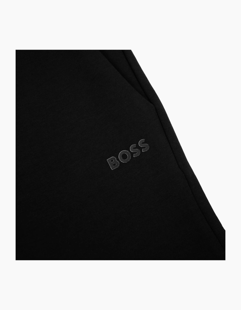Hugo Boss Headlo Cotton Branded Shorts Black 001
