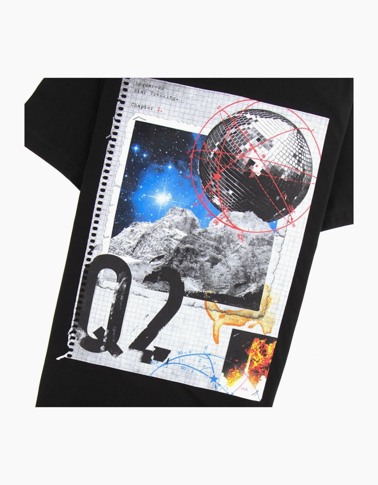 Dsquared2 Star Trecking T-shirt Black