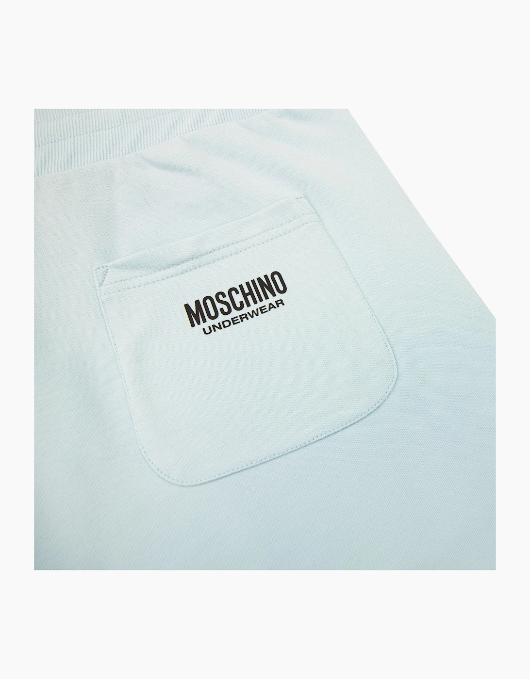 Moschino Underwear Logo Tape Shorts Sky Blue 0332