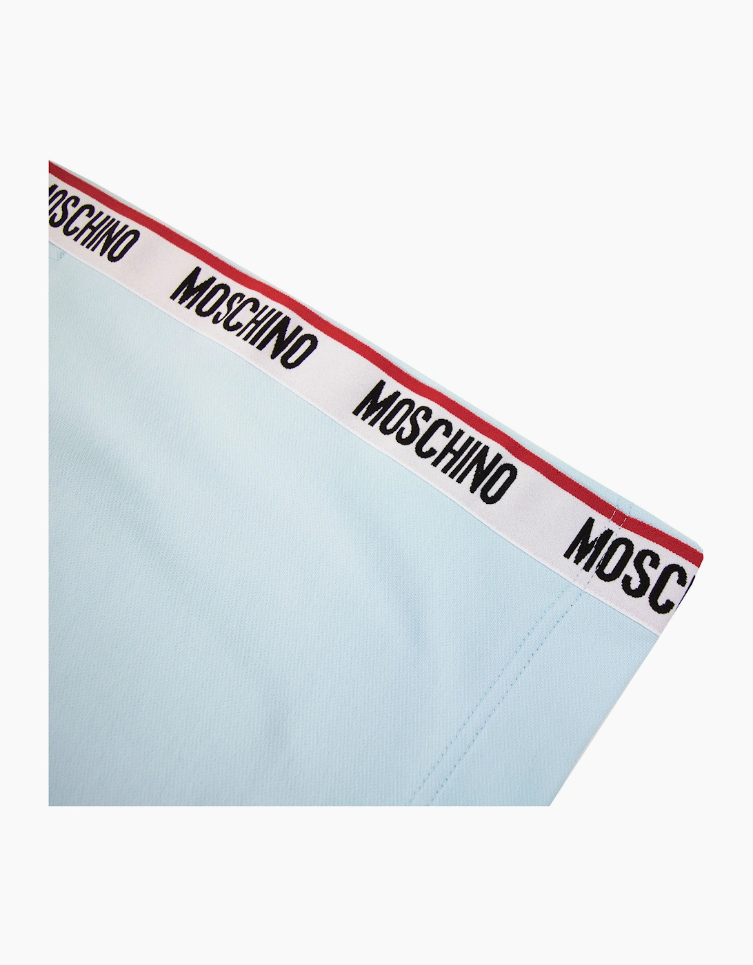 Moschino Underwear Logo Tape Shorts Sky Blue 0332