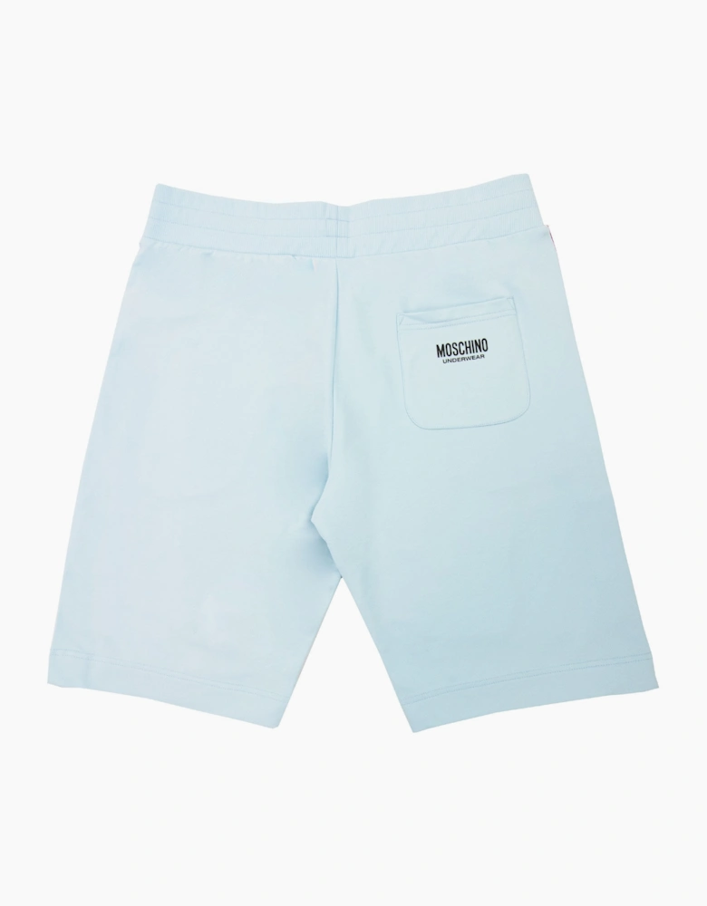 Moschino Underwear Logo Tape Shorts Sky Blue 0332