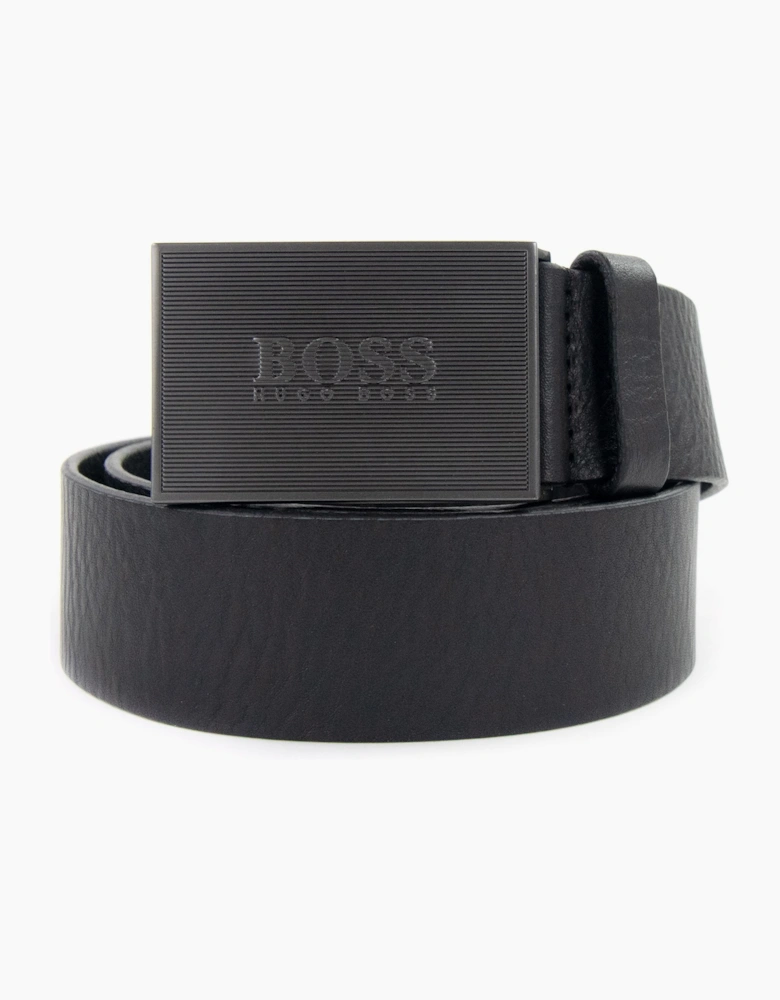 Hugo Boss Icon Logo Belt Black 001