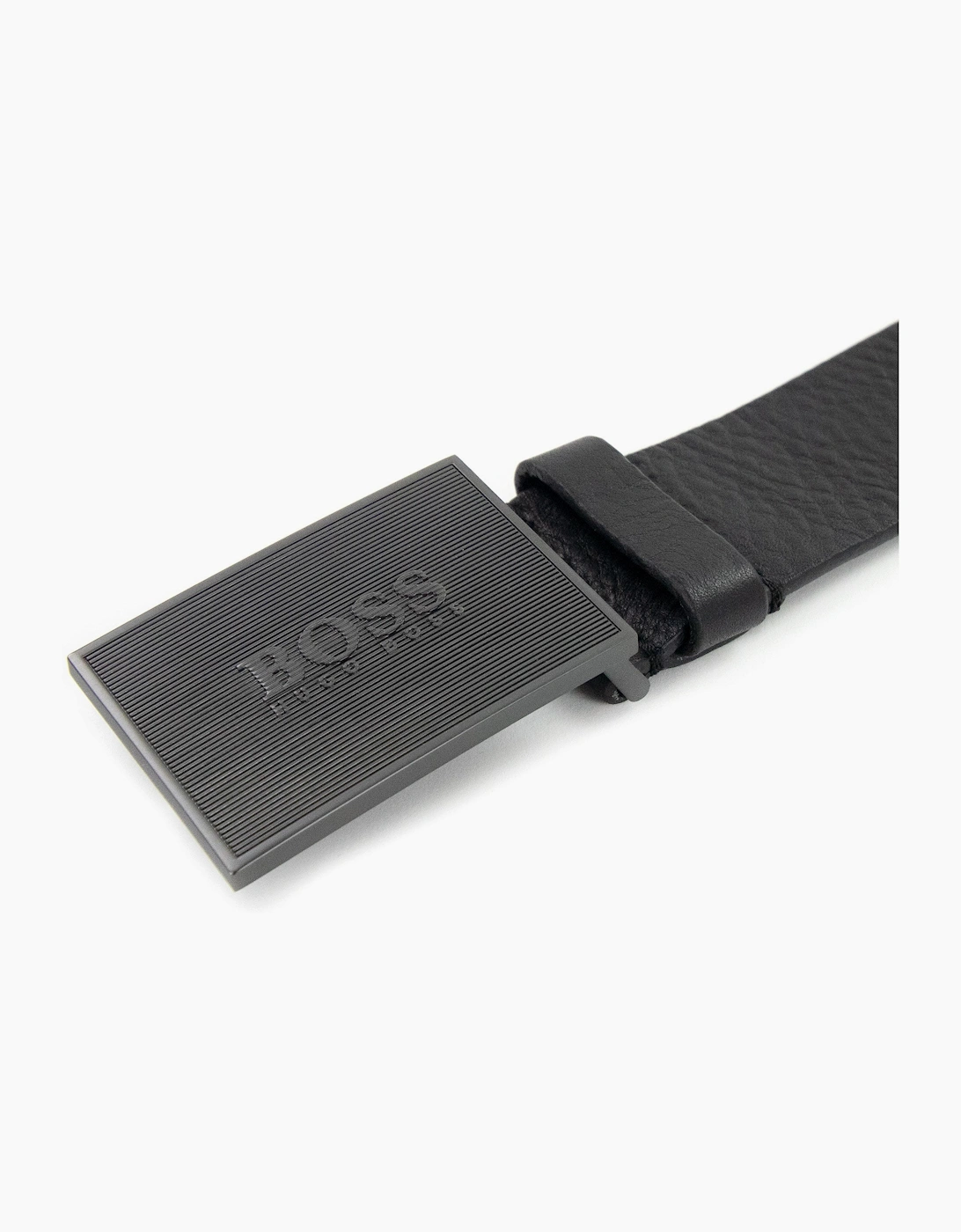 Hugo Boss Icon Logo Belt Black 001