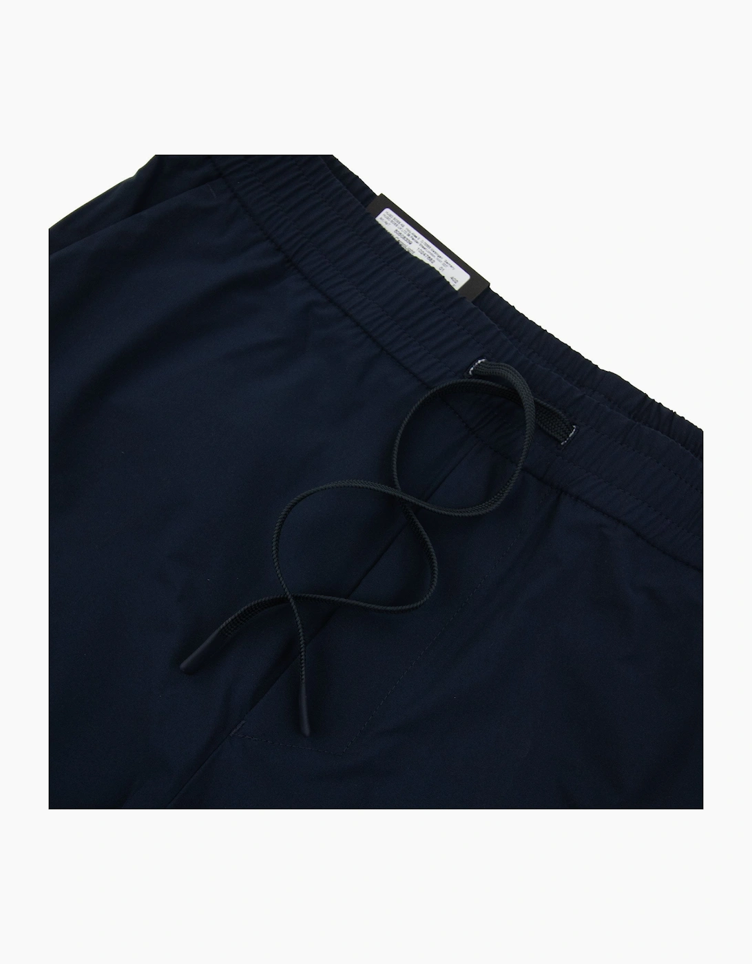 Hugo Boss Tapered-fit Trousers In Easy-iron Stretch Poplin Navy 402