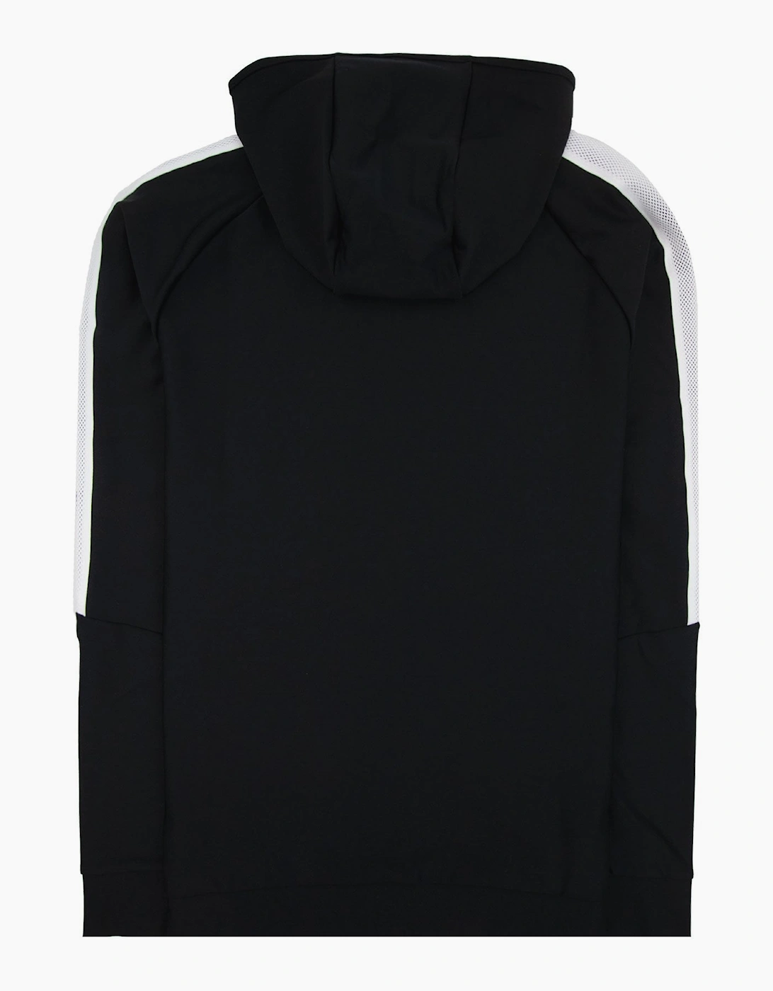 Hugo Boss Boss X Matteo Berrettini Regular-fit Zip-up Hoodie With Signature-stripe Artwork Black 001