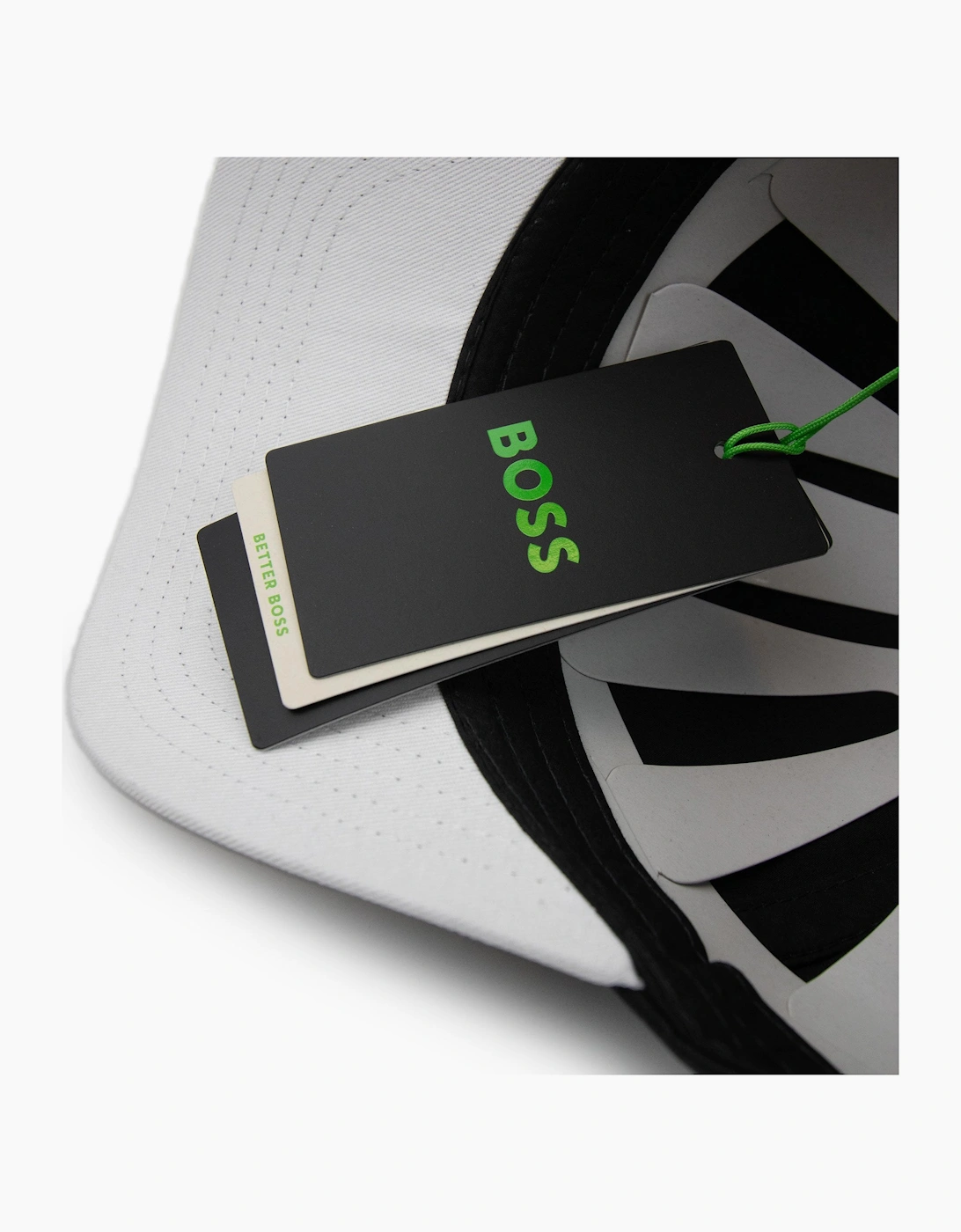 Hugo Boss Logo-print Cap In Cotton Twill Black 001