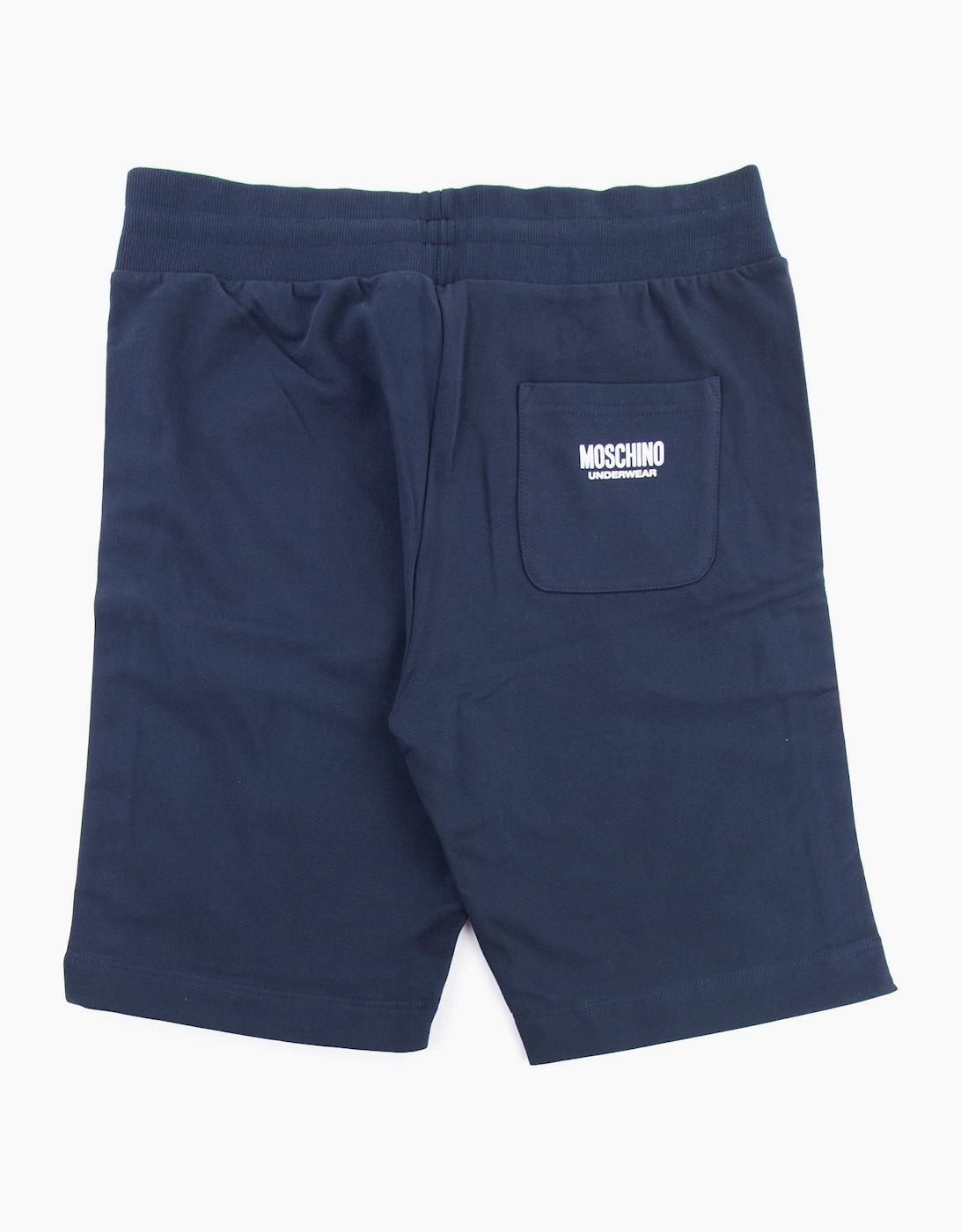 Moschino Underwear Logo Tape Shorts Navy 0290