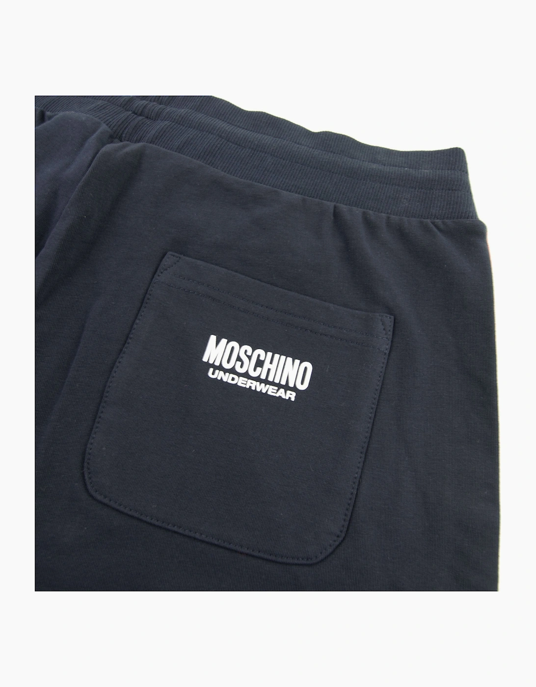 Moschino Underwear Logo Tape Shorts Navy 0290