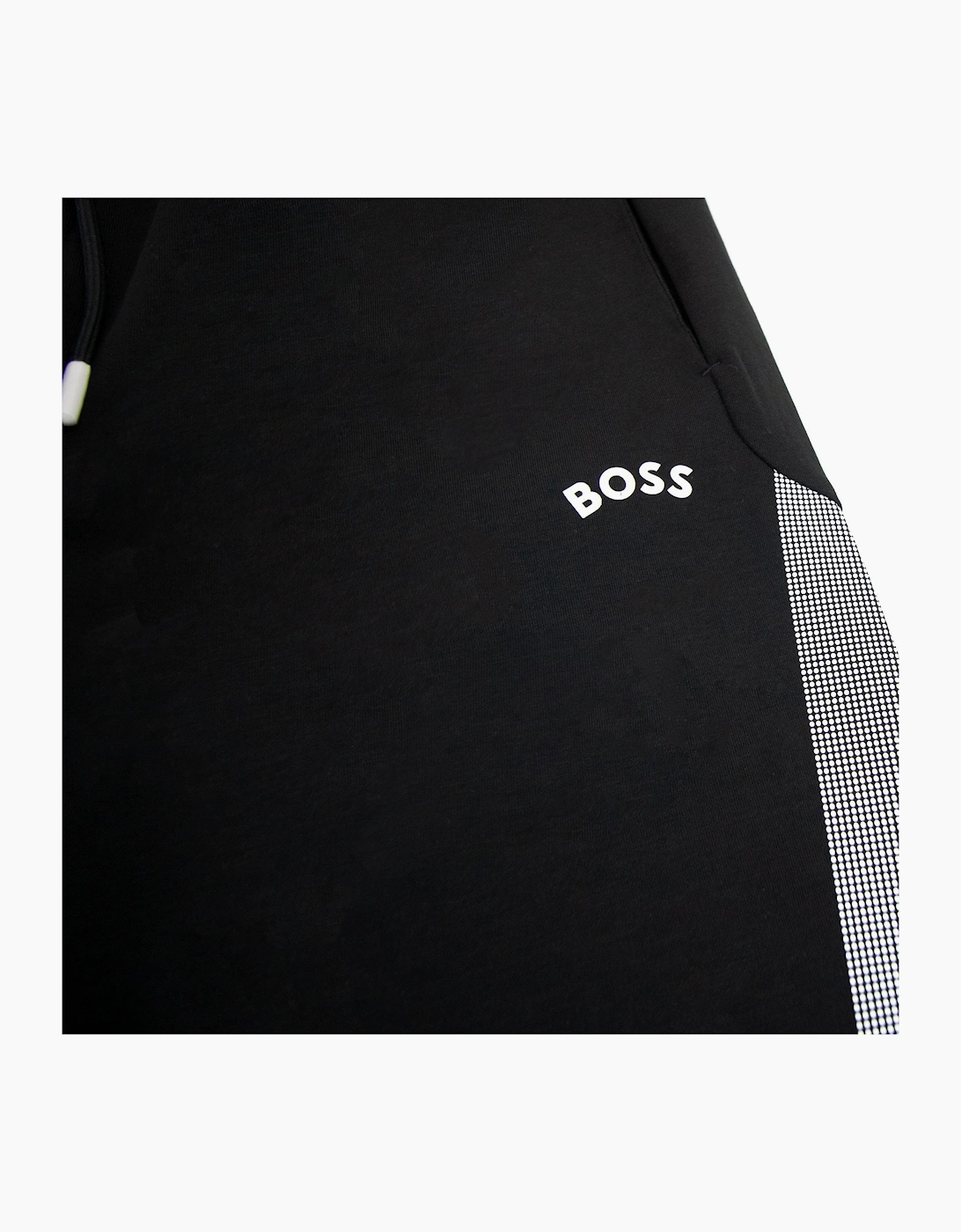 Hugo Boss Hadiko 2 Curved Logo Bottoms Black