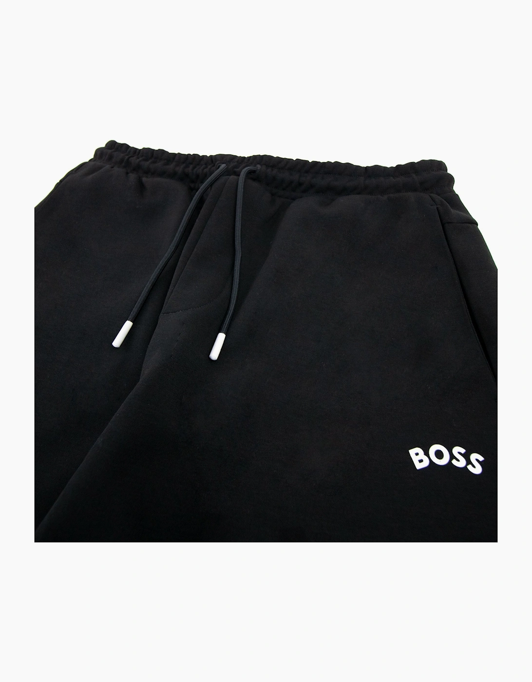 Hugo Boss Hadiko 2 Curved Logo Bottoms Black