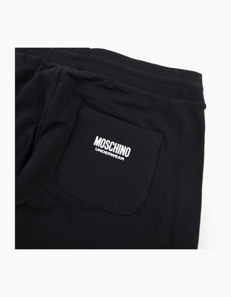Moschino Underwear Logo Tape Shorts Black 0555