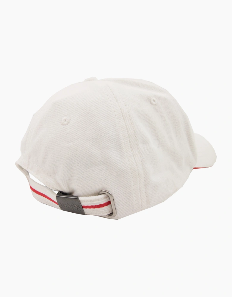 Hugo Boss Kids Logo Baseball Cap White