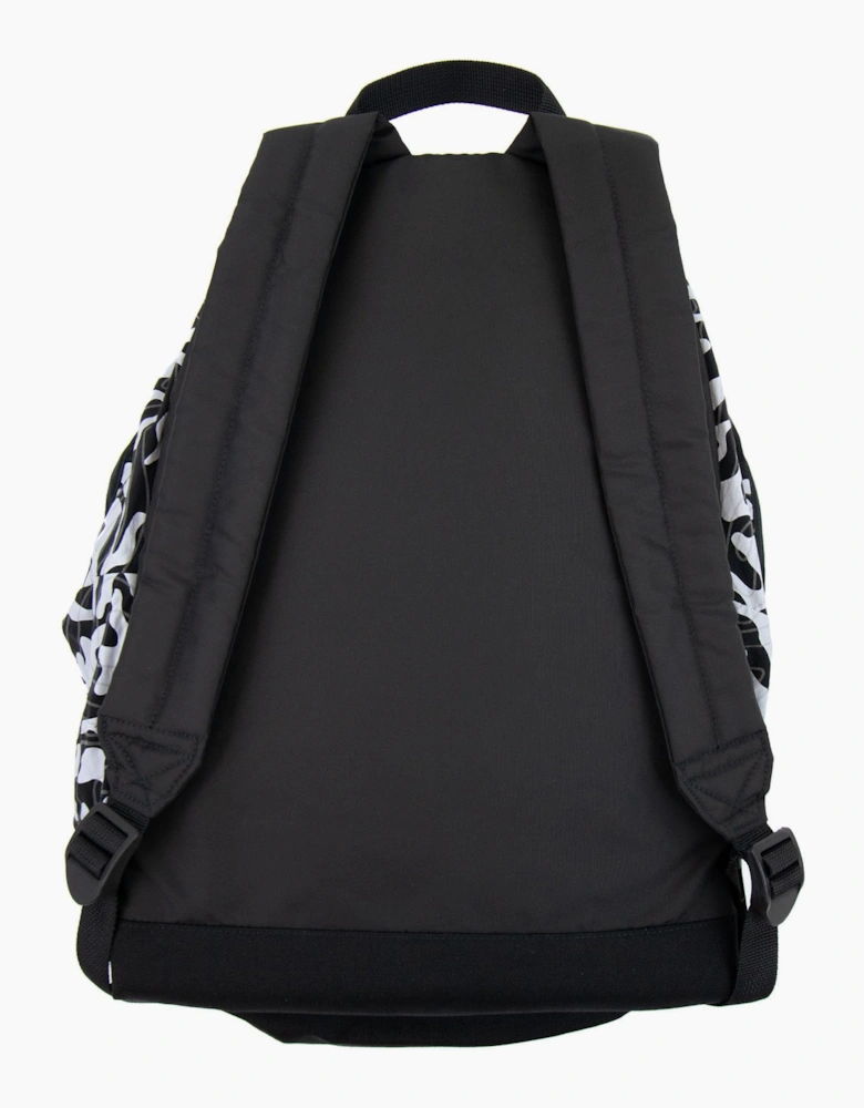 Stone Island Junior 90765 Nylon Metal Camo Reflective Print Back Pack Black V0029