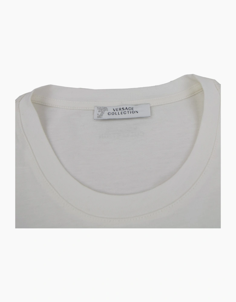 Versace Collection Medusa T Shirt Off White