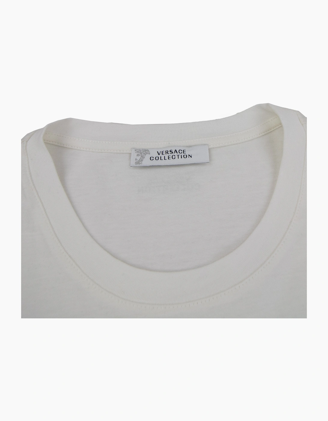 Versace Collection Medusa T Shirt Off White