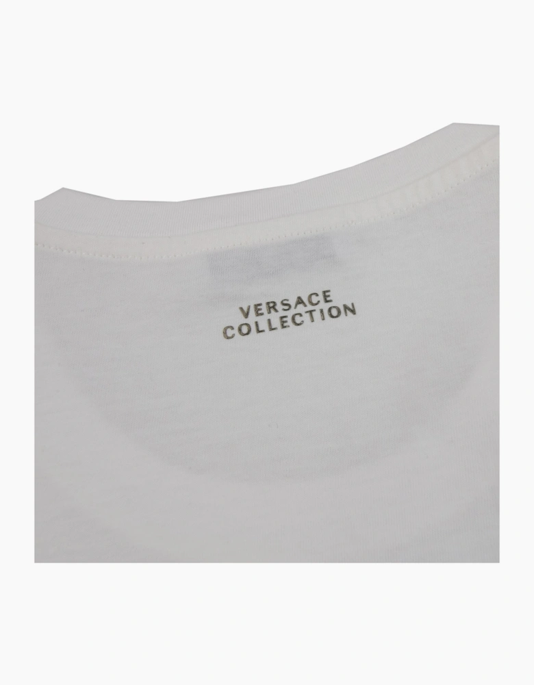Versace Collection Medusa T Shirt Off White