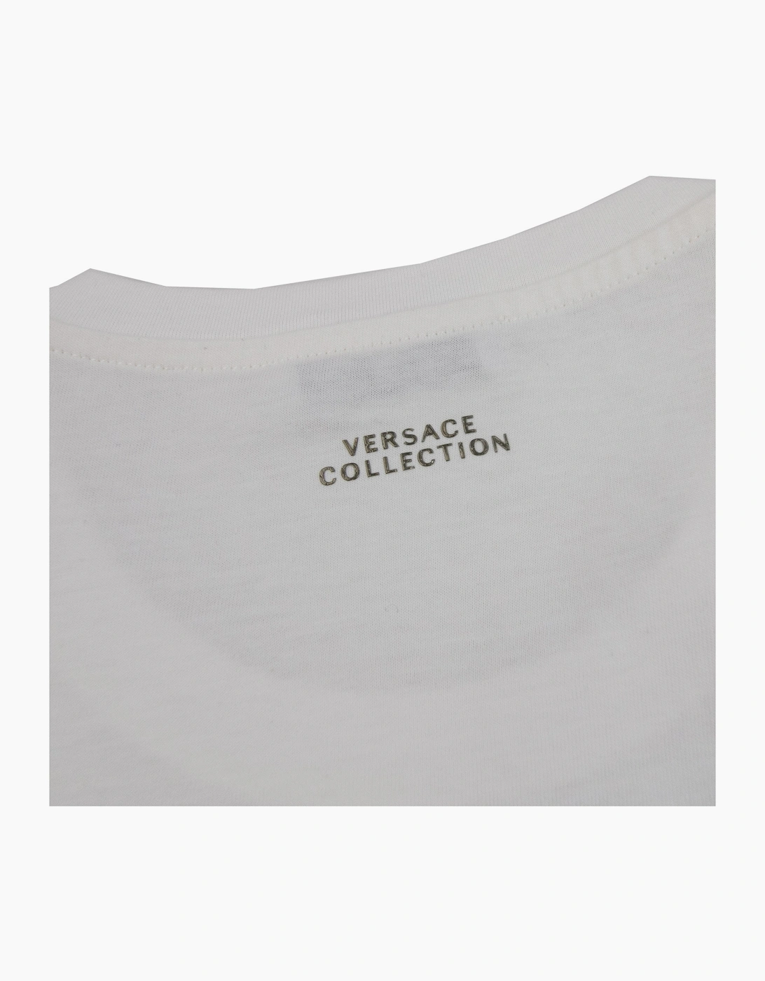Versace Collection Medusa T Shirt Off White