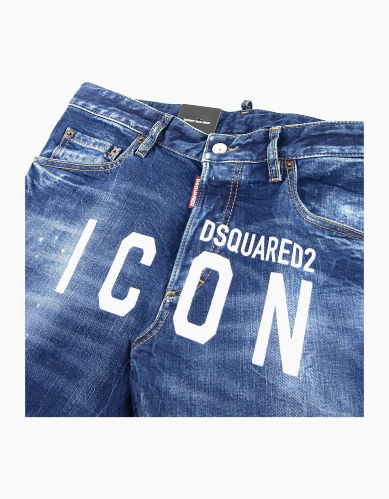 Dsquared2 Skinny Dan Jeans Blue