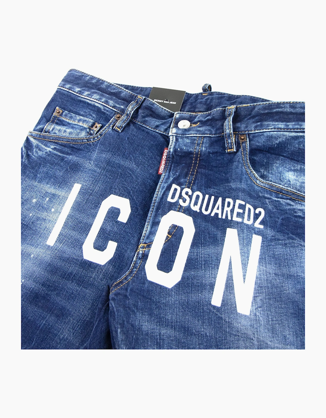 Dsquared2 Skinny Dan Jeans Blue
