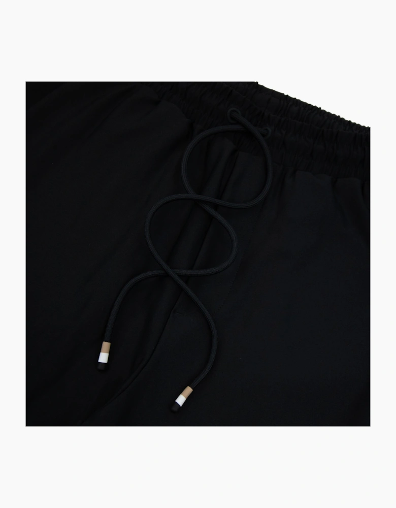 Hugo Boss Boss X Matteo Berrettini Tracksuit Bottoms With Contrast Tape And Branding Black 001