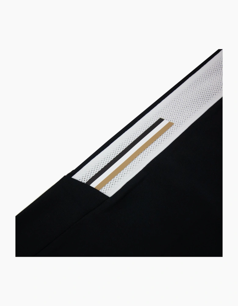 Hugo Boss Boss X Matteo Berrettini Tracksuit Bottoms With Contrast Tape And Branding Black 001