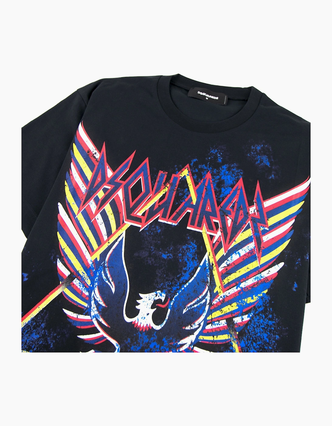 Dsquared2 Rock Eagle T-shirt Black