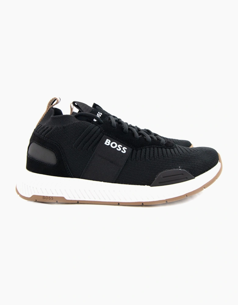 Hugo Boss Mesh Sock Runner Black/white
