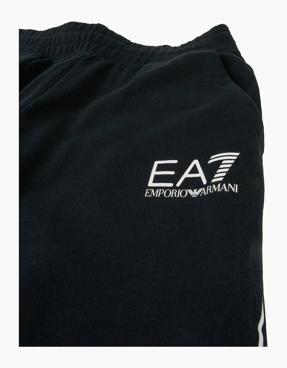 EA7 Train Side 7 Lines Trackpants Black