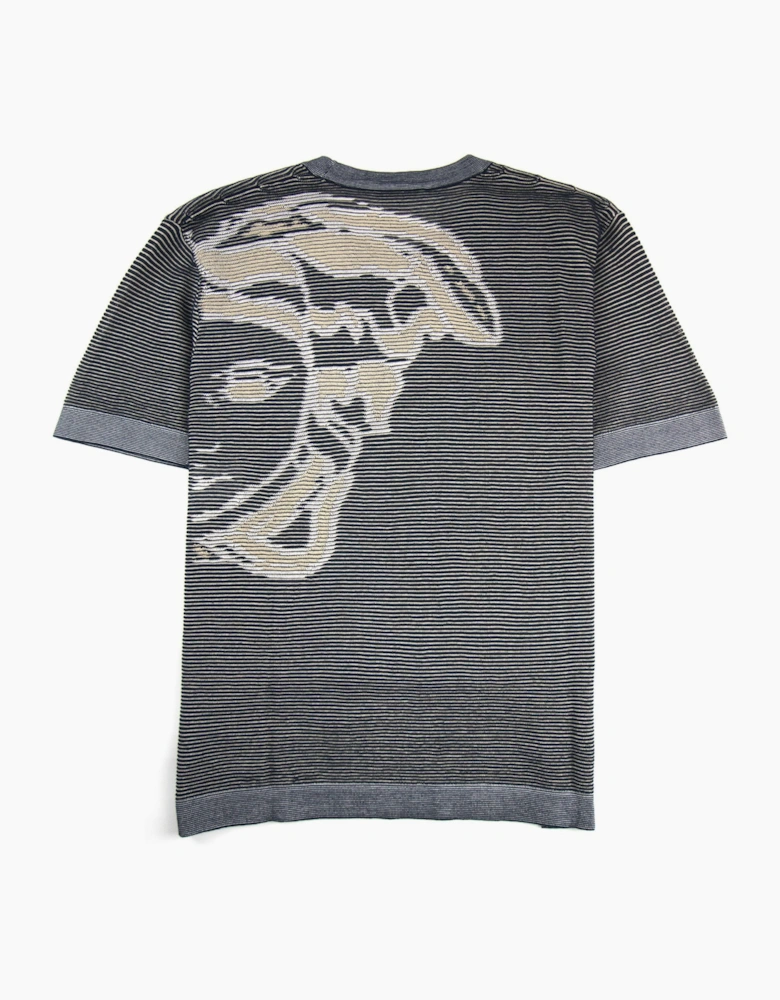 Versace Collection Back Logo Medusa T-shirt Black