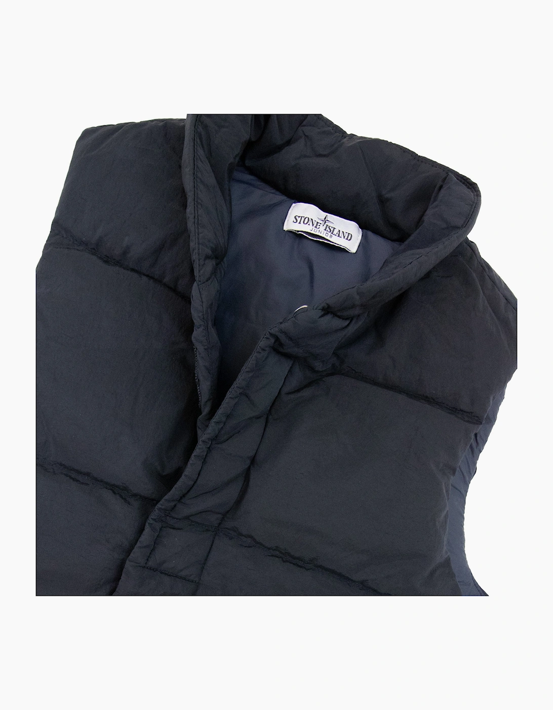 Stone Island Junior G0319 Nylon Metal In Econyl Gillet Navy V0020