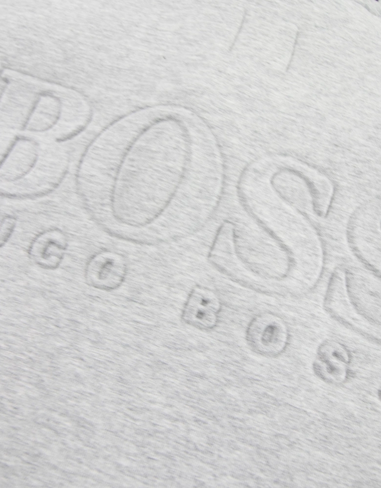Hugo Boss Kids Small Logo Hooded Sweatshirt Grey Marl