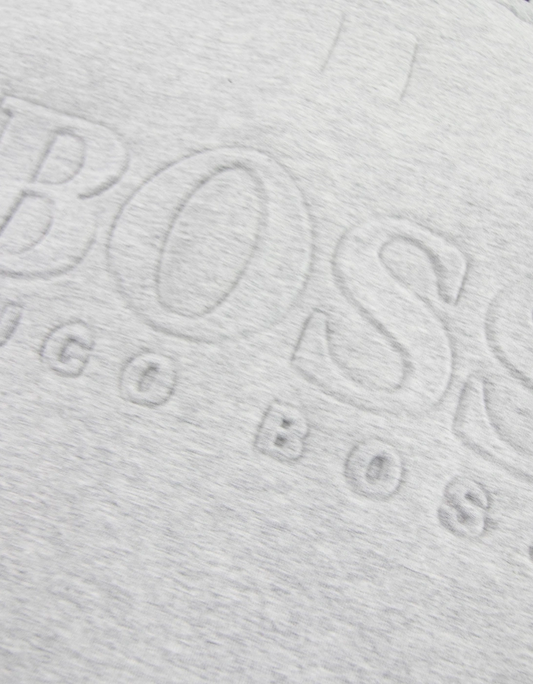 Hugo Boss Kids Small Logo Hooded Sweatshirt Grey Marl