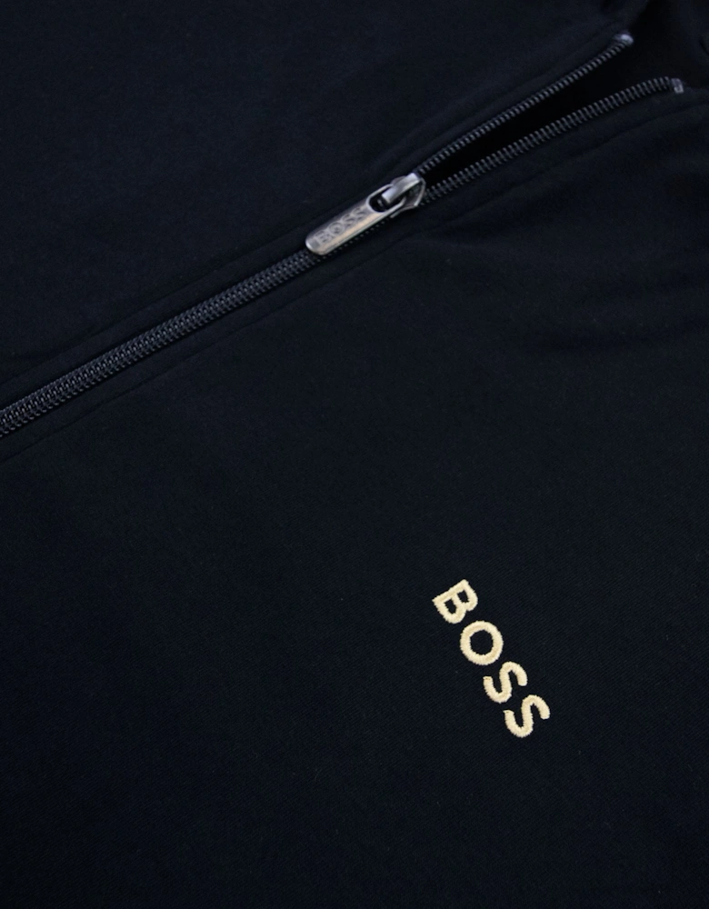 Hugo Boss Mix & Match Logo Zip Up Jacket Black 005