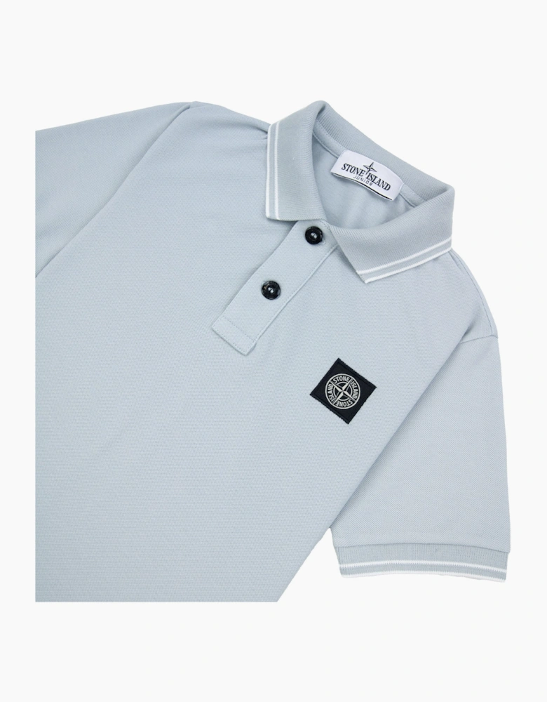 Stone Island Junior Polo SS Kids Sky Blue V0041