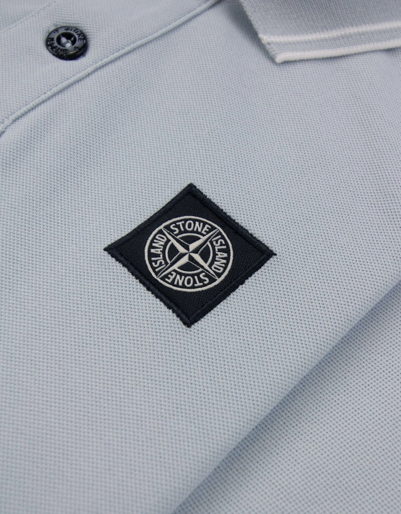 Stone Island Junior Polo SS Kids Sky Blue V0041