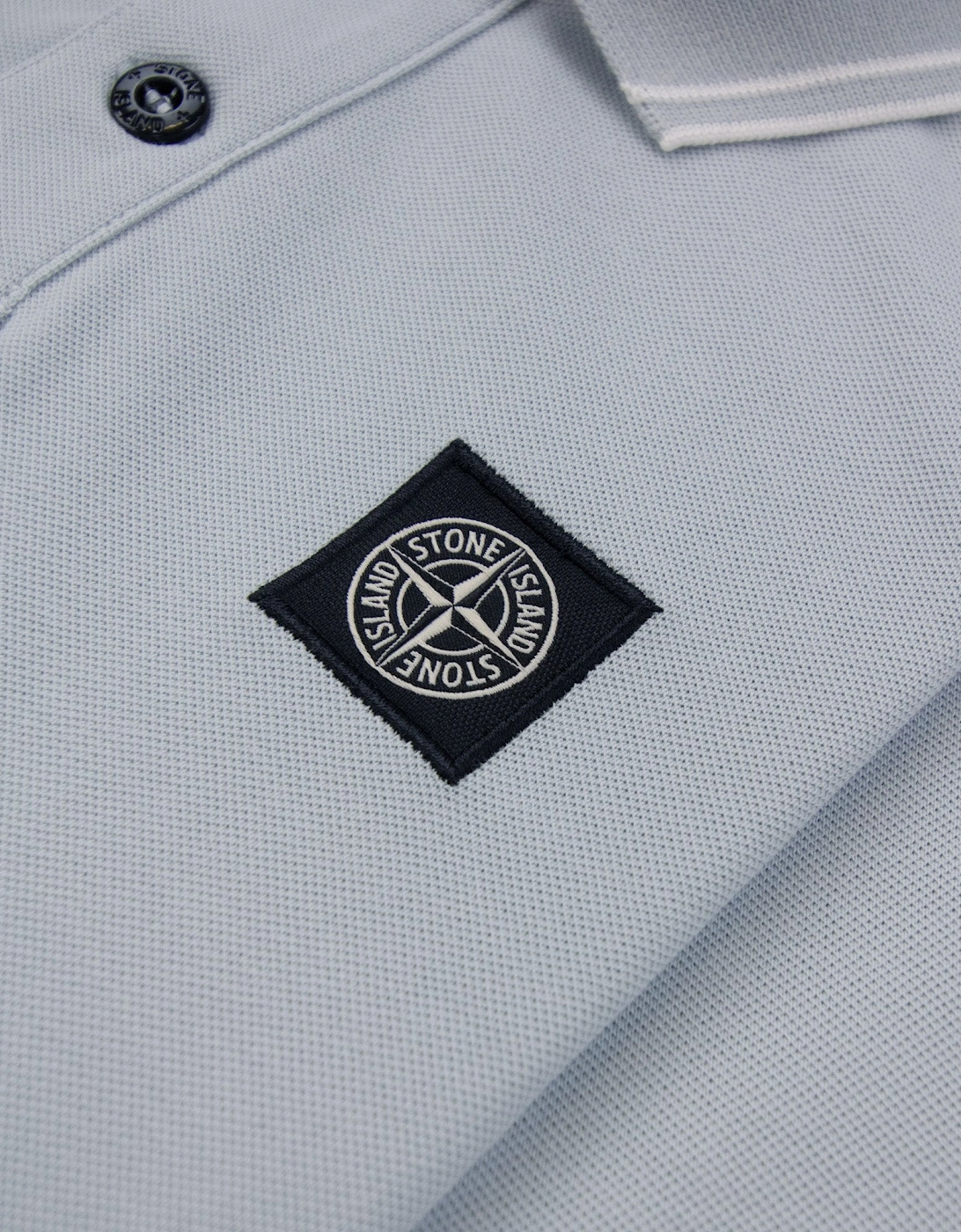 Stone Island Junior Polo SS Kids Sky Blue V0041