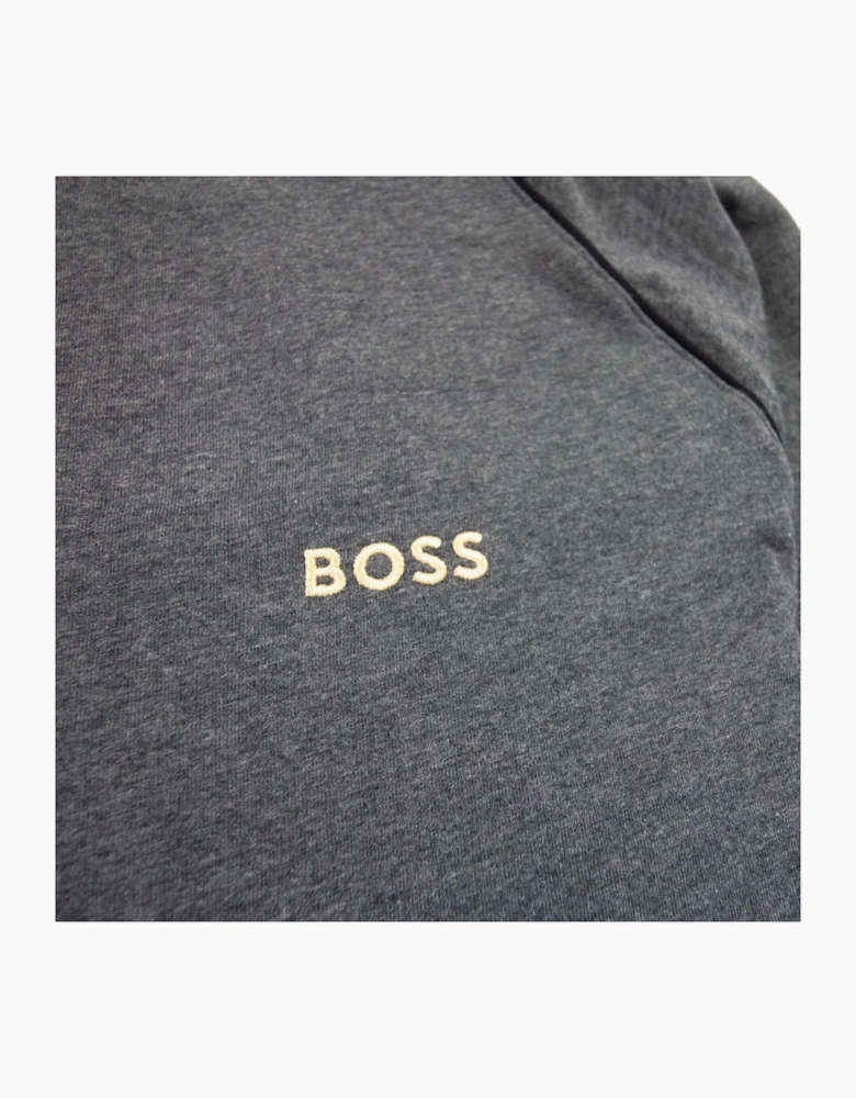 Hugo Boss Mix & Match Logo Zip Up Jacket Dark Grey 010