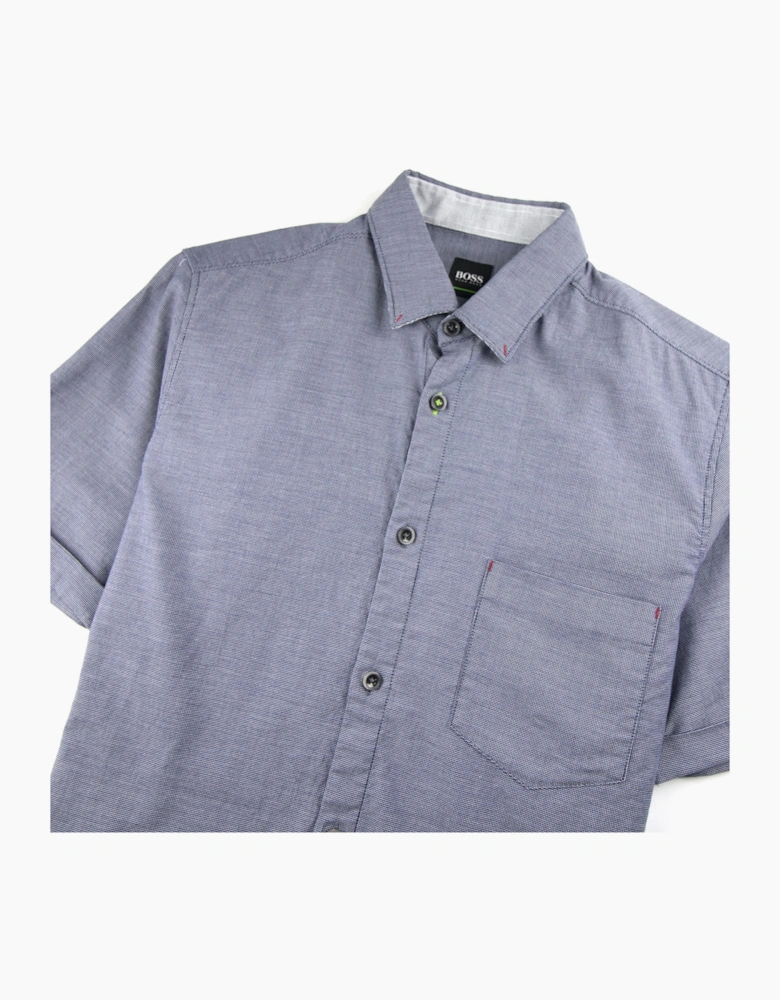 Hugo Boss Bayni_R Short Sleeve Shirt Dark Grey